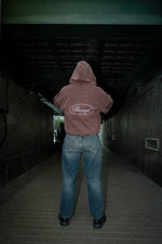 STARS ZIP-HOODIE BROWN