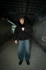 STARS ZIP-HOODIE BLACK