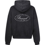 STARS ZIP-HOODIE BLACK