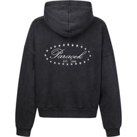 STARS ZIP-HOODIE BLACK