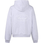 STARS ZIP-HOODIE HEATHER GREY
