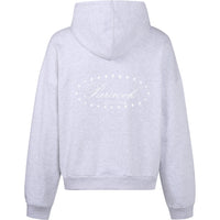 STARS ZIP-HOODIE HEATHER GREY