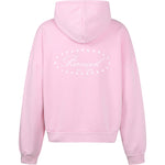 STARS ZIP-HOODIE PINK