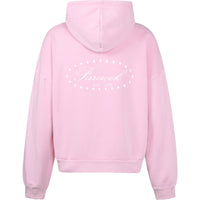 STARS ZIP-HOODIE PINK