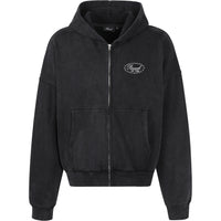 STARS ZIP-HOODIE BLACK