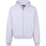 STARS ZIP-HOODIE HEATHER GREY